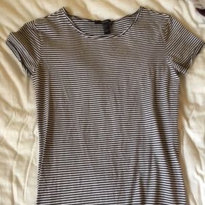 Forever 21 striped t-shirt dress